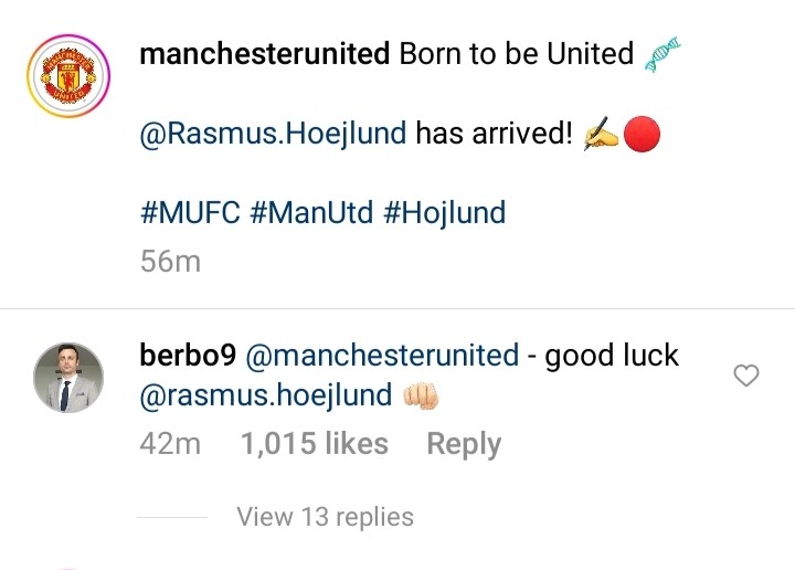 Dimitar Berbatov and Bruno Fernandes send messages to latest Man United arrival Rasmus Hojlund - Bóng Đá