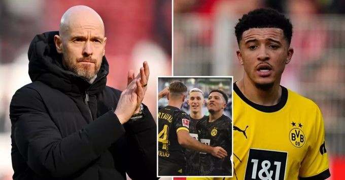 Jadon Sancho nên thấy xấu hổ khi nhìn lại Man United - Bóng Đá