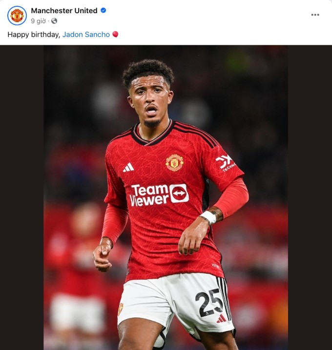 Thái độ của MU đối với Jadon Sancho cho thấy một điều - Bóng Đá