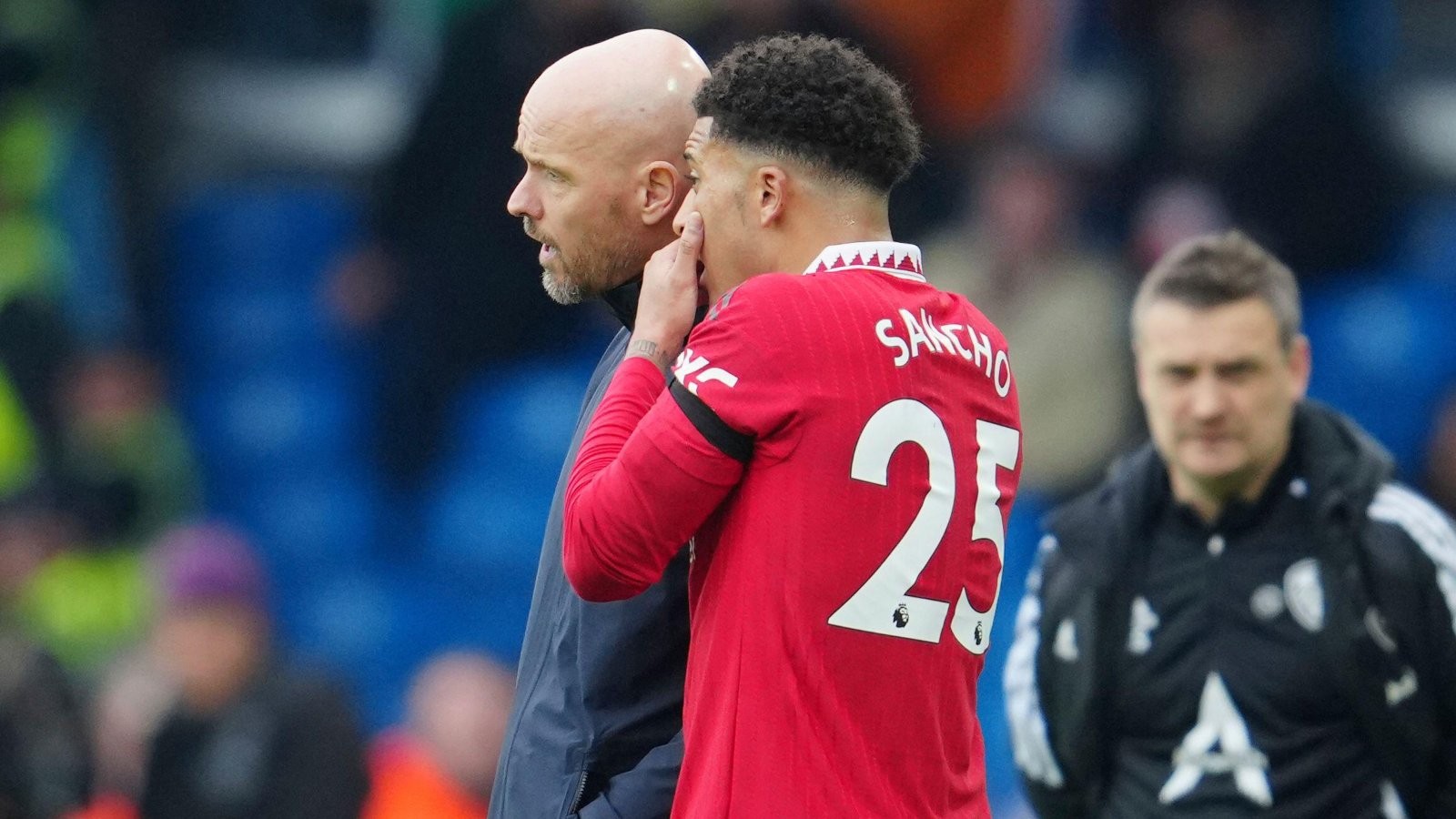 Manchester United’s Jadon Sancho removes message questioning Ten Hag - Bóng Đá