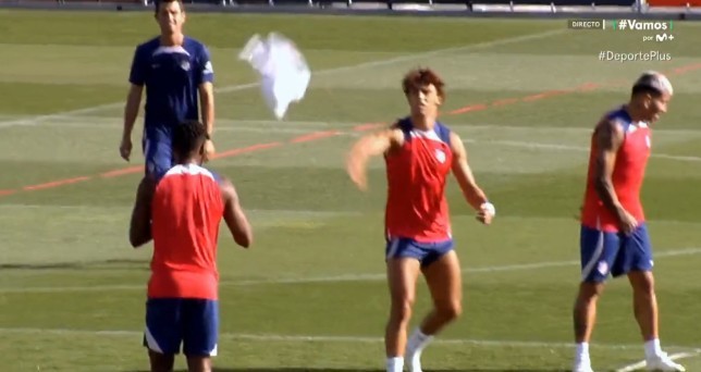 Joao Felix in training bust-up with Atletico Madrid teammate Thomas Lemar - Bóng Đá