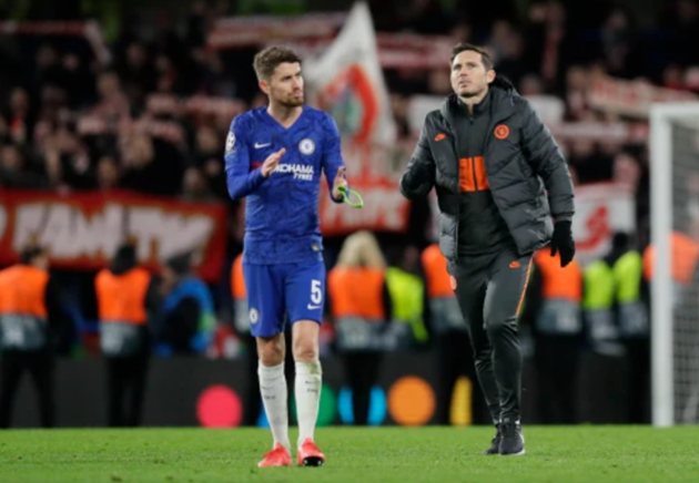 Frank Lampard praises Jorginho ahead of Arsenal vs Chelsea - Bóng Đá