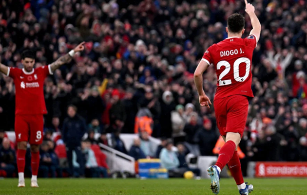 Sky Sports pundit says Diogo Jota was fuming with two Liverpool players v Brentford - Bóng Đá