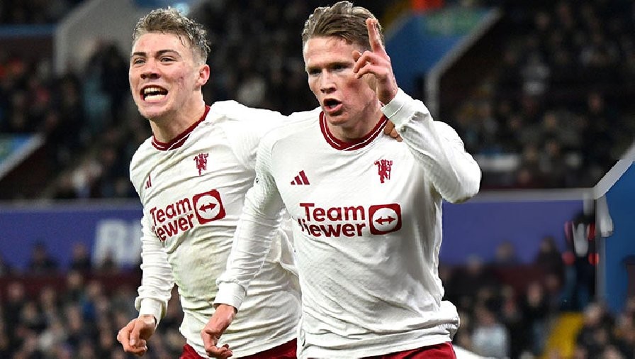 Hojlund làm chuyện khiến McTominay ngượng ngùng - Bóng Đá