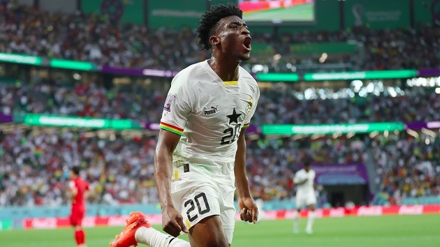 Understand Mohammed Kudus is one of the top targets for Brighton this summer.  - Bóng Đá