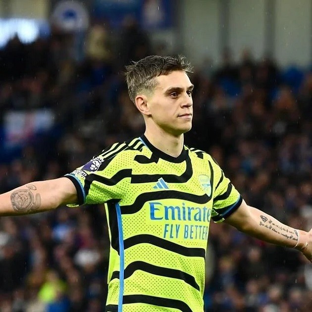 Leandro Trossard speaks out after deciding to celebrate Arsenal goal vs Brighton - Bóng Đá