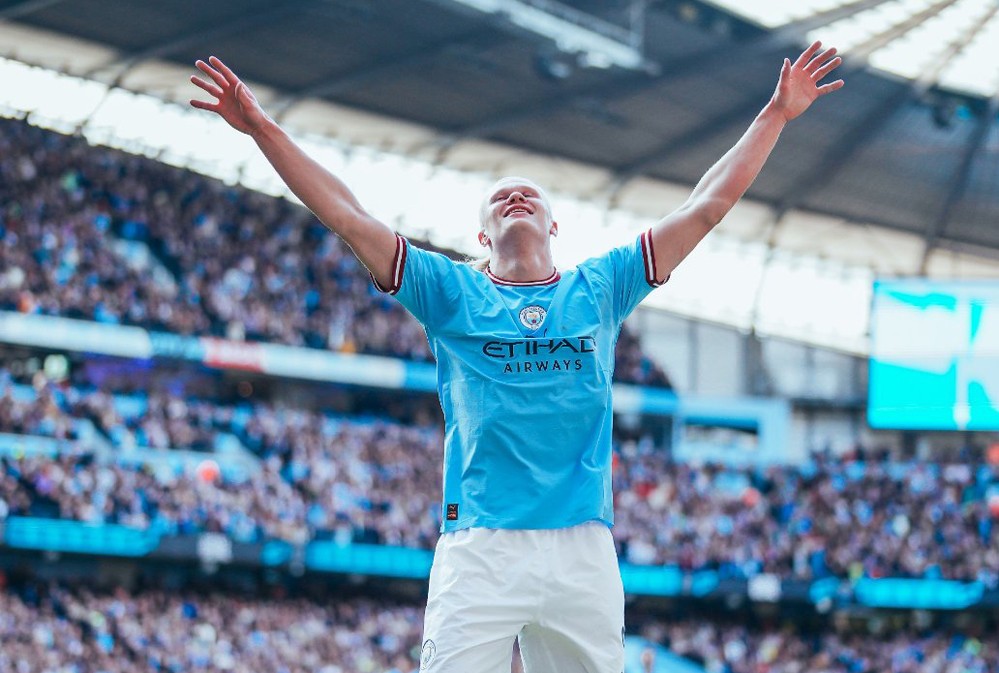 Pep Guardiola muốn Haaland phá vỡ kỷ lục nhưng Man City cần cúp - Bóng Đá