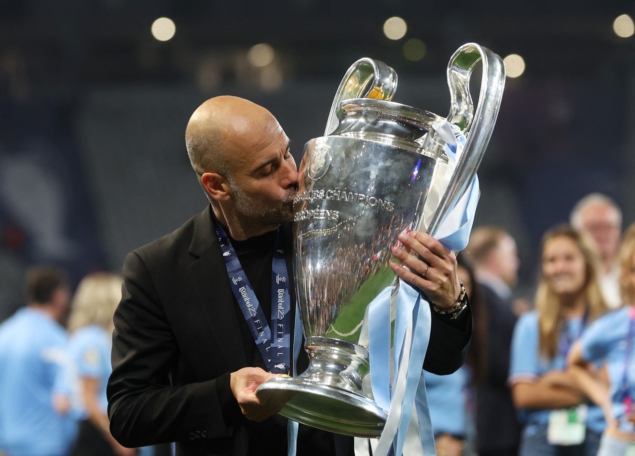 Pep Guardiola tiết lộ 3 từ nói với cầu thủ Man City để giành Cúp C1 - Bóng Đá