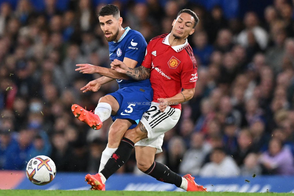 Antony: Man Utd star trolled Chelsea man (Jorginho) after Casemiro's goal - Bóng Đá