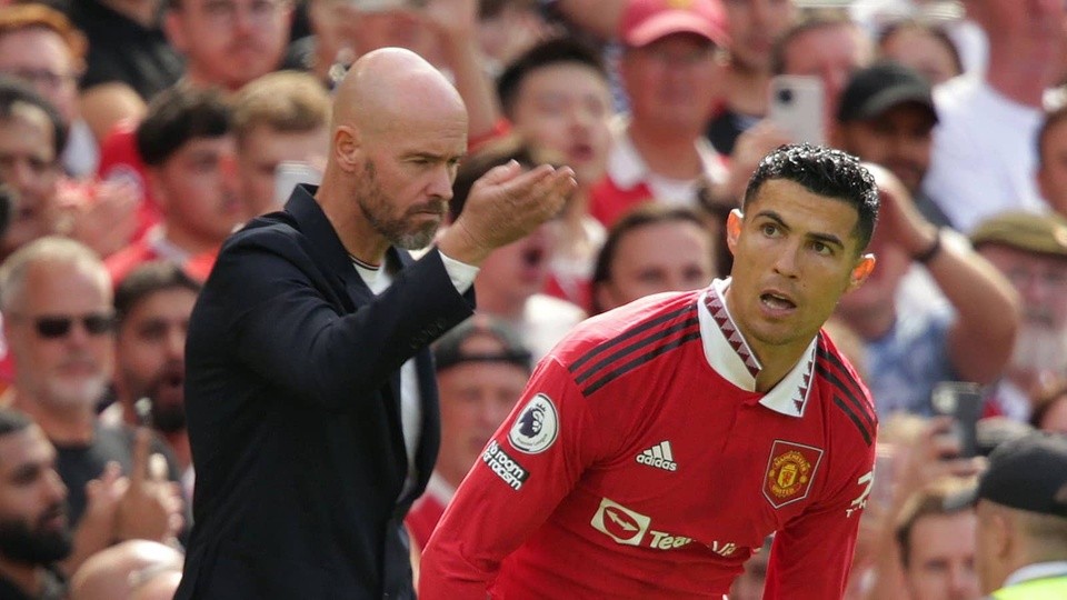 Ten Hag bị tố gài bẫy Ronaldo - Bóng Đá