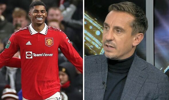 Gary Neville hails 'electric' Marcus Rashford - Bóng Đá