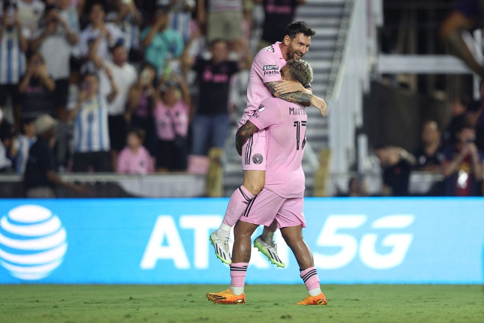 Bí mật... hái ra tiền màn ăn mừng gây sốt của Messi ở Inter Miami - Bóng Đá