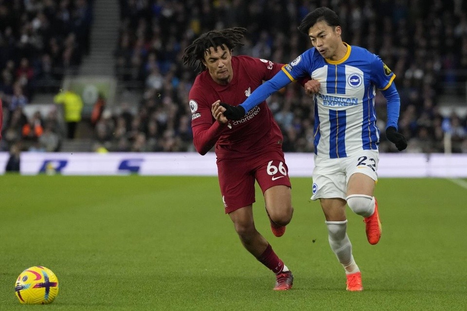 Kaoru Mitoma lại tỏa sáng ở Premier League - Bóng Đá