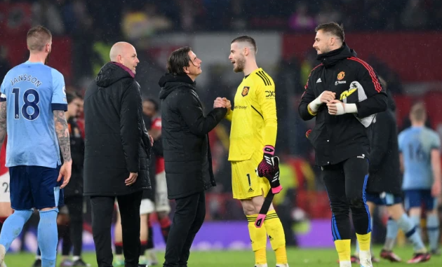 Thomas Frank makes big David de Gea claim after Manchester United v Brentford - Bóng Đá