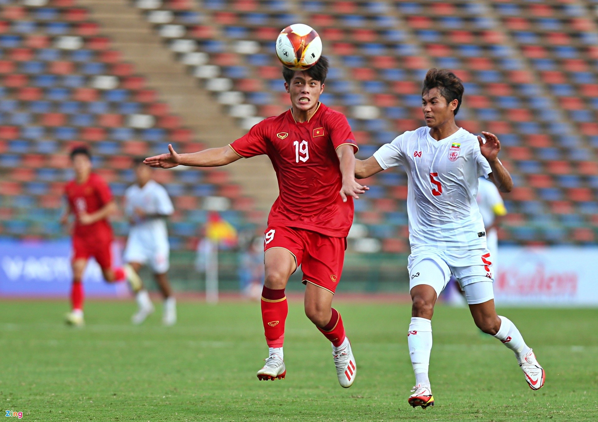Hậu vệ U22 Việt Nam suýt lập hat-trick vào lưới Myanmar - Bóng Đá