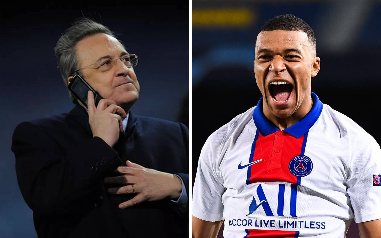 Florentino Perez has already announced Mbappe’s arrival to Real Madrid locker room - Bóng Đá