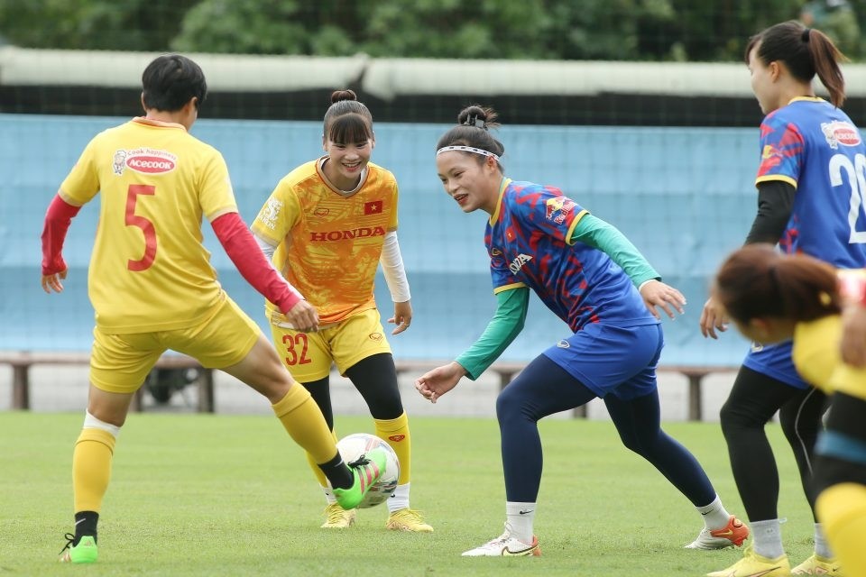 Nữ Việt Nam hội quân, đón viện binh, chờ đấu Nhật Bản - Bóng Đá