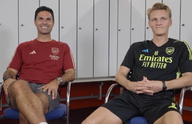 Mikel Arteta ask Martin Ødegaard:   “What makes this team special? - Bóng Đá