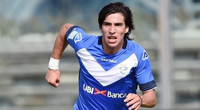 Juventus have Brescia midfielder Sandro Tonali among their objectives.  - Bóng Đá