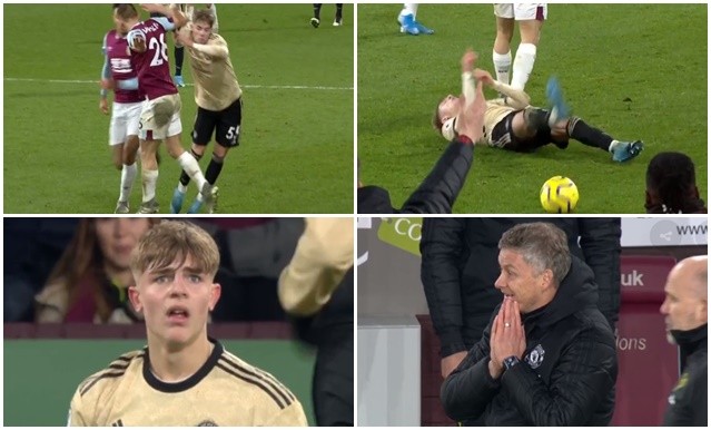 Bị đốn ngã lộn cổ, sao Man Utd vẫn phải nhận thẻ vàng - Bóng Đá