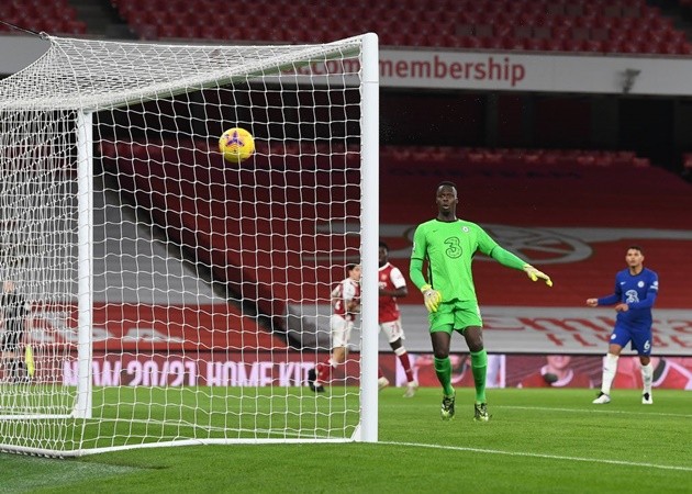 Chelsea goalkeeper Edouard Mendy’s reaction to Bukayo Saka’s sensational goal for Arsenal - Bóng Đá