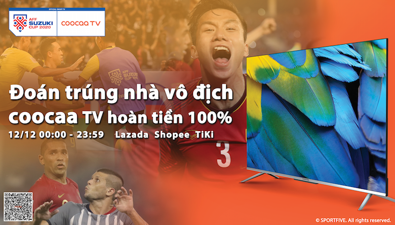 coocaa TV chính thức khởi động lại sự kiện hoàn tiền 100% vào 12/12 - Bóng Đá