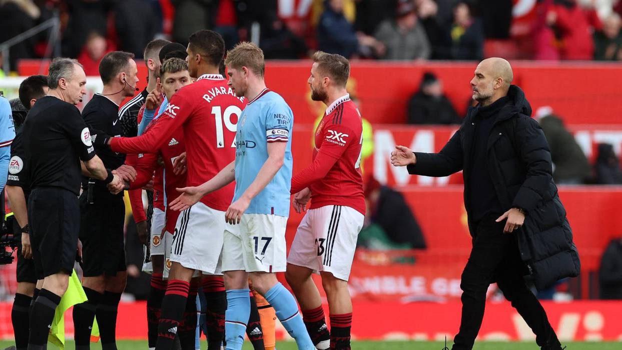 Harry Maguire at the centre of tunnel clash as tempers flared in derby day victory - Bóng Đá