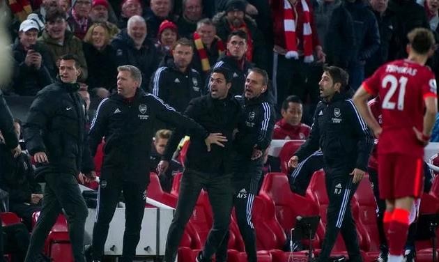Mikel Arteta admits to learning a lot from Liverpool boss Jurgen Klopp - Bóng Đá