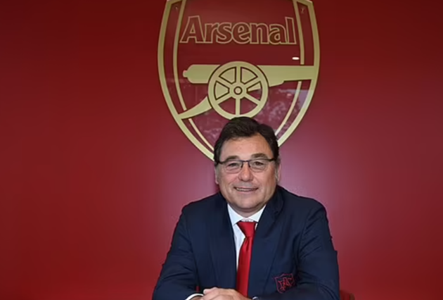 Everton consider a move to bring former Arsenal head of football Raul Sanllehi - Bóng Đá