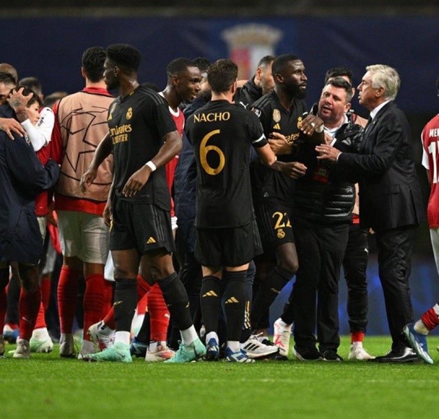 Rudiger ẩu đả sau trận đấu của Real Madrid - Bóng Đá