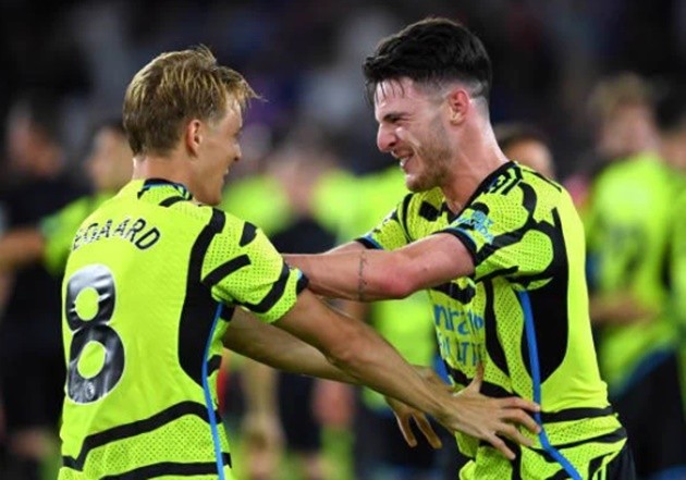 Odegaard: “[Rice] has been absolutely brilliant in every game since he came in,  - Bóng Đá