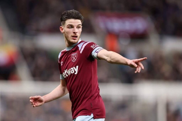 Kịch bản điên rồ giúp Man Utd cướp Declan Rice từ tay Arsenal - Bóng Đá