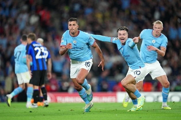 Rodri hails Man City effort against 'unbelievable' Inter - Bóng Đá