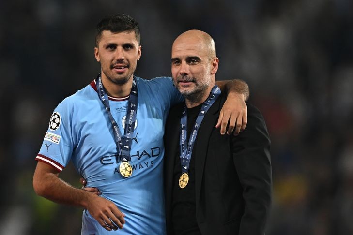 Rodri trách khéo Haaland sau cú ăn ba của Man City - Bóng Đá
