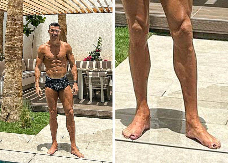 Lý do gây ngỡ ngàng khiến Ronaldo sơn móng chân - Bóng Đá