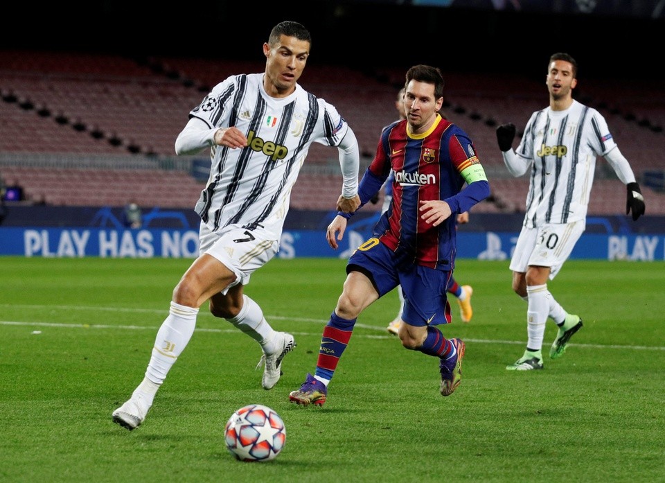 Ronaldo ghi bàn hiệu quả ra sao so với Messi - Bóng Đá