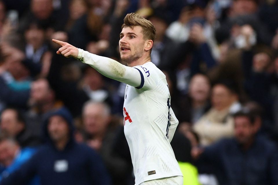 Timo Werner asked about making Tottenham transfer permanent after first Spurs goal - Bóng Đá