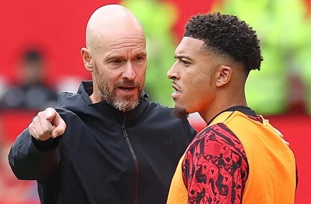 Jadon Sancho knows how he can save his Manchester United career - Ten Hag - Bóng Đá