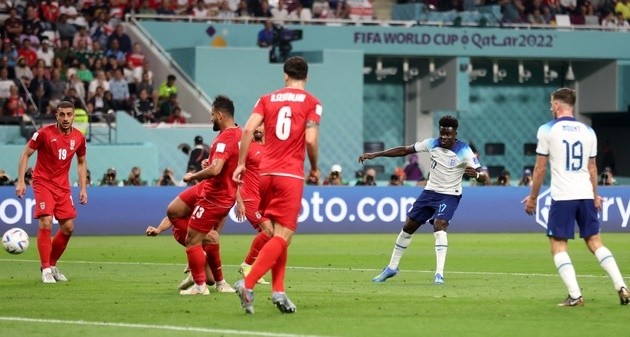 TRỰC TIẾP Anh 4-1 Iran (H2): Taremi ghi bàn danh dự - Bóng Đá