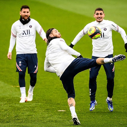 Messi có lần đầu cùng Ramos tại PSG - Bóng Đá