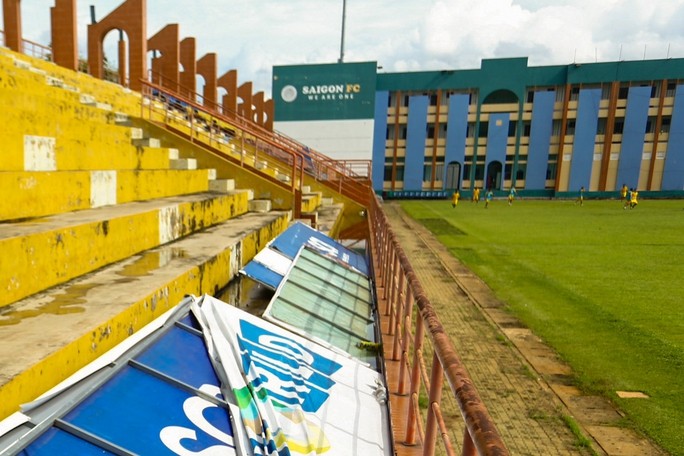 Phóng sự ảnh: Hoang tàn ở đại bản doanh của Sài Gòn FC - Bóng Đá