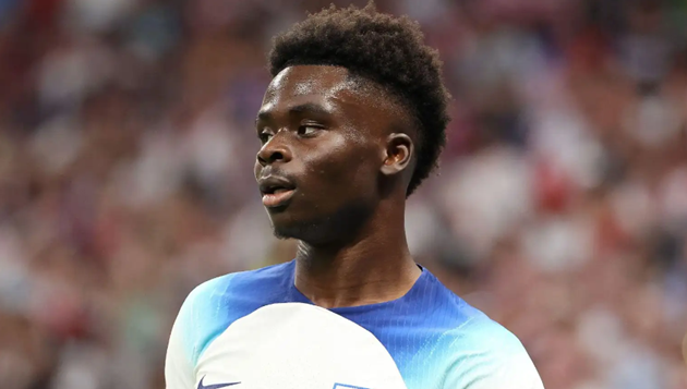 Arsenal star Saka ruled out of England games as Southgate makes replacement decision - Bóng Đá