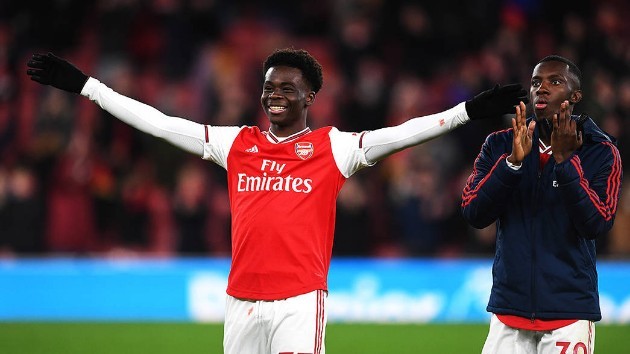 Bukayo Saka's stats - Bóng Đá