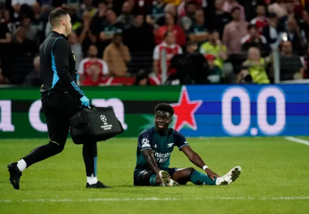 Arteta báo hung tin về Saka - Bóng Đá