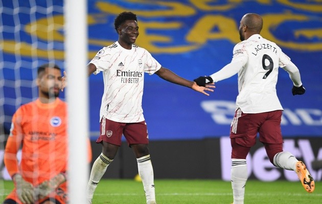 5 điểm nhấn trận Brighton 1-1 Arsenal: Arteta 'cao tay ấn'; Aubameyang mờ nhạt - Bóng Đá