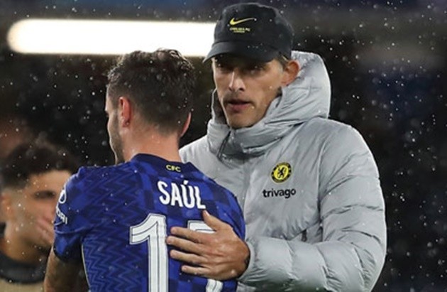 Tuchel deploy Saul as a wingback - Bóng Đá