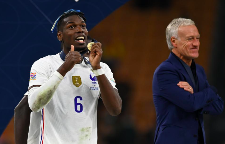 Martial cười tươi khi cùng Pháp ăn mừng danh hiệu Nations League - Bóng Đá