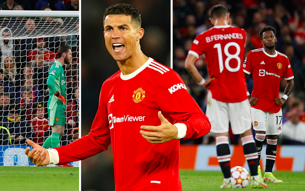 Ronaldo bực tức, hóa Sir Alex 'sấy tóc' cả đội M.U ở trận Atalanta - Bóng Đá