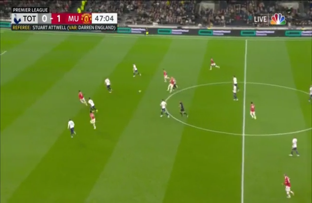 McTominay chọc khe hoàn hảo, Ronaldo nã đại bác tung lưới Tottenham - Bóng Đá