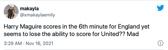 Manchester United fans react as Harry Maguire becomes England's highest ever scoring centre-back - Bóng Đá